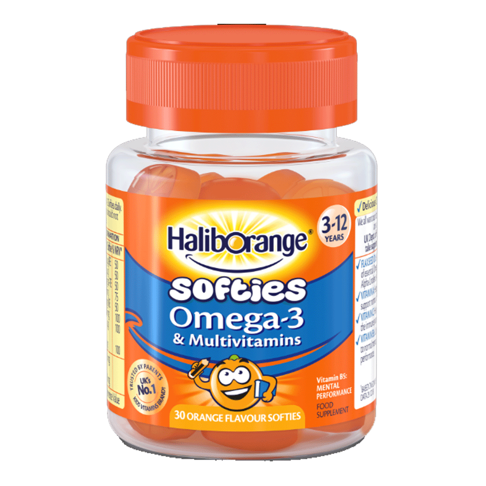 Haliborange Softies Omega-3 Orange Softies 30s