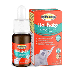 Haliborange Halibaby Live Culture Drops 5ml (Imp)