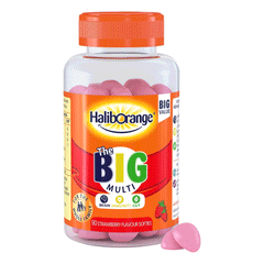 Haliborange The Big Multi Softies Strawberry Flavour 90s