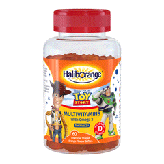 Haliborange Disnep Toy Story Multivitamin With Omega 3 Softies 60s