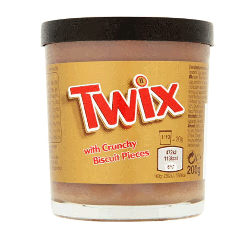 Twix Crunchy Biscuit Pieces Chocolates 200gm