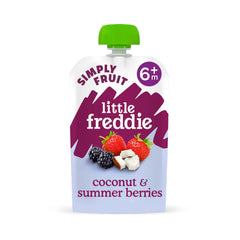 Little Freddie Coconut & Summer Berries Organic +6m 100g