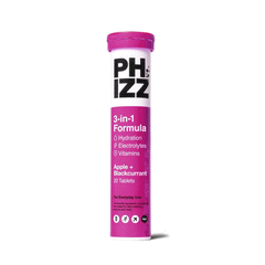 Phizz 3 in 1 Formula Hydration Ecl Apple+Blackcurrent Tab 20s