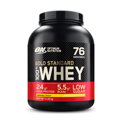On Gold Standard Whey Banana Cream 2.28kg 5lb (uk)