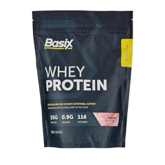 Basix Whey Protein Strawberry Swirl Flavour 454g 1lb