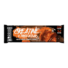 Warrior Creatine Protein Bar Salted Caramel Brownie 75g