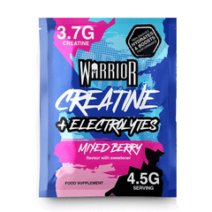 Warrior Creatine+Electrolytes Mixed Berry  Sachet 4.5g