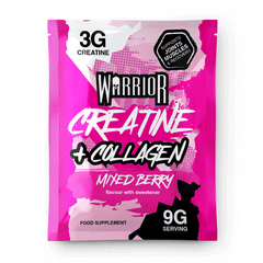 Warrior Creatine+Collagen Mixed Berry Sachet 9g