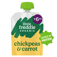 Little Freddie Chickpeas & Carrot 100g