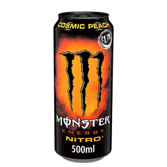 Monster Cosmic Peach Nitro Energy Drink Can 500ml