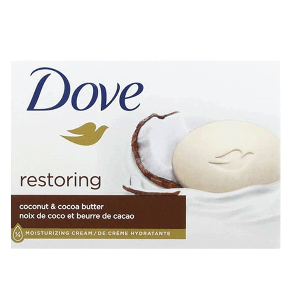 Dove Restoring Coconut & Cocoa Butter Soap 106g