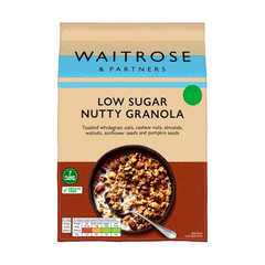 Waitrose Low Sugar Nutty Granola 500g