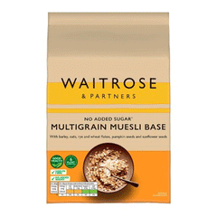 Waitrose & Partners Multigrain Muesli Base 750g