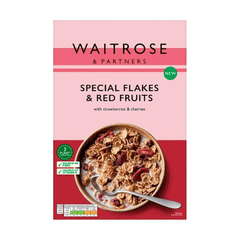 Waitrose Special Flakes & Red Fruits 375g