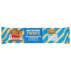 Sainsburys Malted Milk Twists 150g