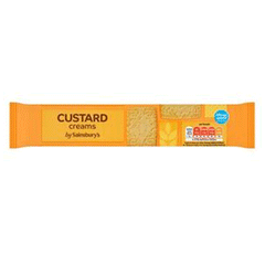 Sainsburys Custard Creams Biscuit 200g