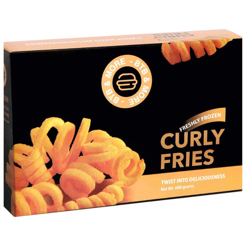 BTB & More Curly Fries 600g