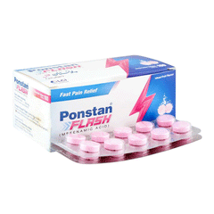 Ponstan Flash 250mg Tab 10's Strip