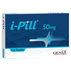 I-Pill 50mg Tab 4s Box