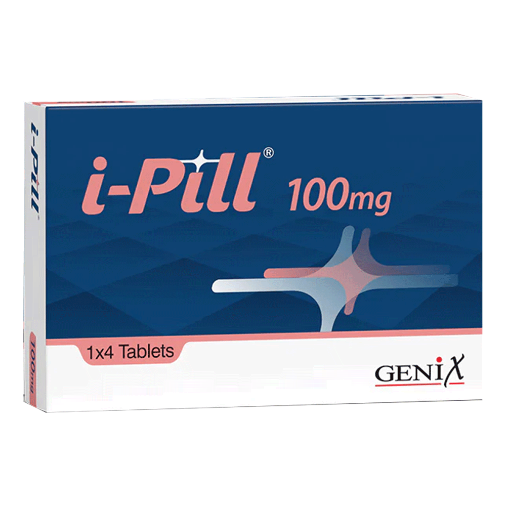I-Pill 100mg Tab 4s Box