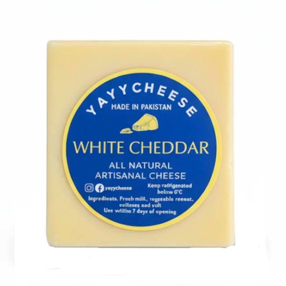 Yayy Cheese White Cheddar Slices 150g