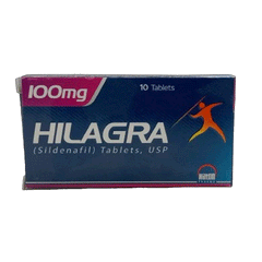 Hilagra 100mg Tab 10s Box