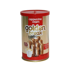 Golden Break Cappuccino Cream Waffer Tin 135g