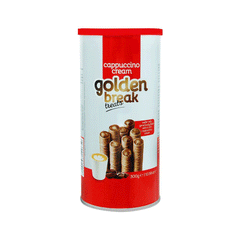 Golden Break Cappuccino Cream Waffer Tin 300g