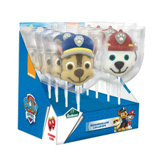 Paw Patrol Funky Marshmallow Lollipop 45gm