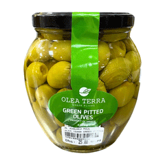 Olea Terra Green Pitted Olives 1000g