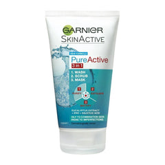 Garnier Pure Active 3 In1 Face Wash 100ml