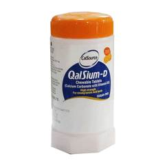 Qalsium-D Tab Orange 40s Bottle