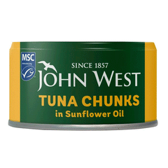John West Tuna Chunks In Sunflower Oil 125g