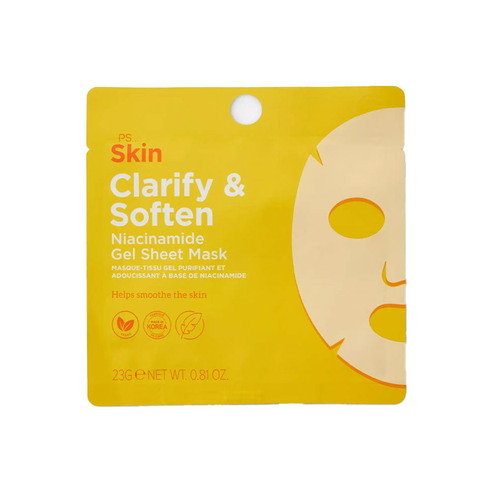 Primark Skin clarify & Soften Niac gel Sheet Mask 23gm