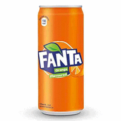 Fanta Slim Can 250ml