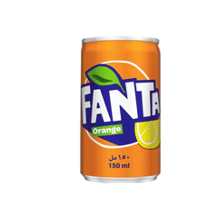 Fanta Can Orange 150ml (uae)