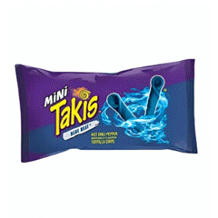 Takis Mini Blue Heat Tortilla Chips 35g