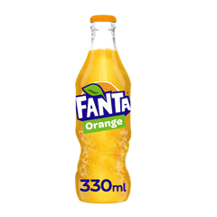Fanta Orange Soft Drink Bottle 330ml