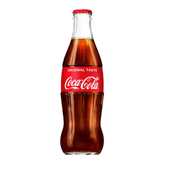 Coca Cola Soft Drink Bottle Imp 330ml