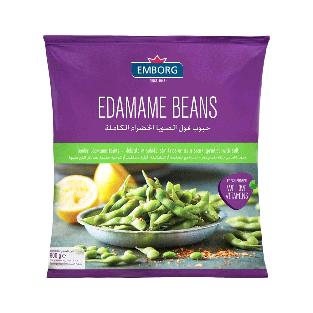 Emborg Edamame Beans 900g