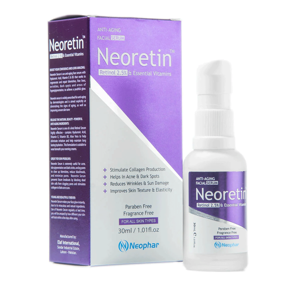 Neoretin Retinol 2.5% Facial Serum 30ml