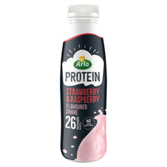 Arla Protein Strawberry & Raspberry Flavoured Shake 500g