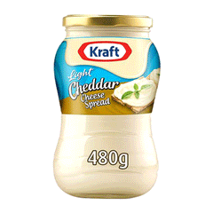 Kraft Light Cheddar Cheese Spread 480g