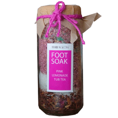 Terraglow Pink Lemonade Tub Tea Foot Soak