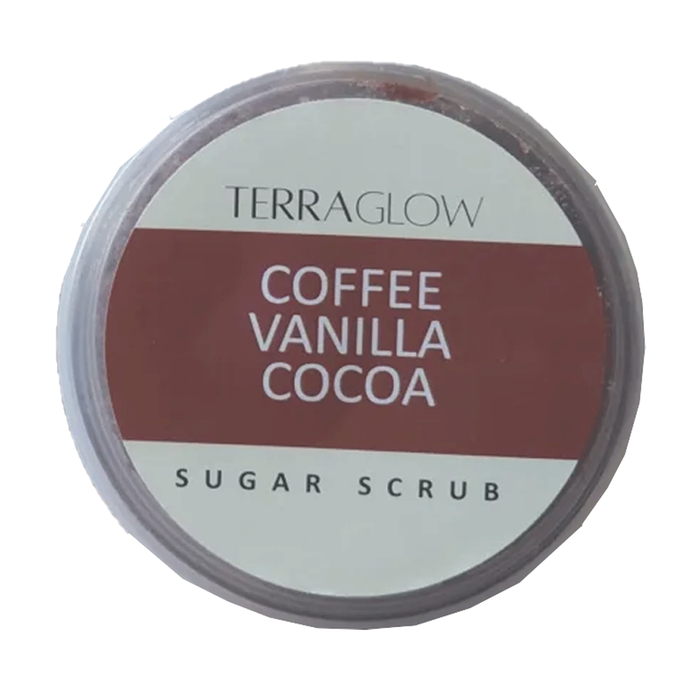 Terraglow Coffee Vanilla Cocoa Sugar Scrub