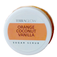 Terraglow Orange Coconut Vanilla Sugar Scrub
