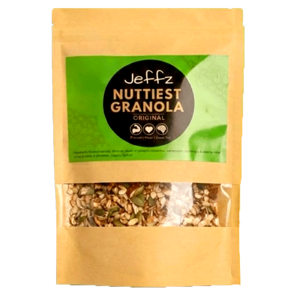 Jeffz Nuttiest Granola 400g