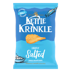 Kettle Lightly Salted Potato Chips 130g Pouch