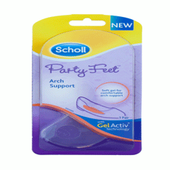 Scholl Party Feet Gel Activ Insoles Arch Support