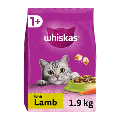 Whiskas Lamb Cat Food 1+ 1.9kg